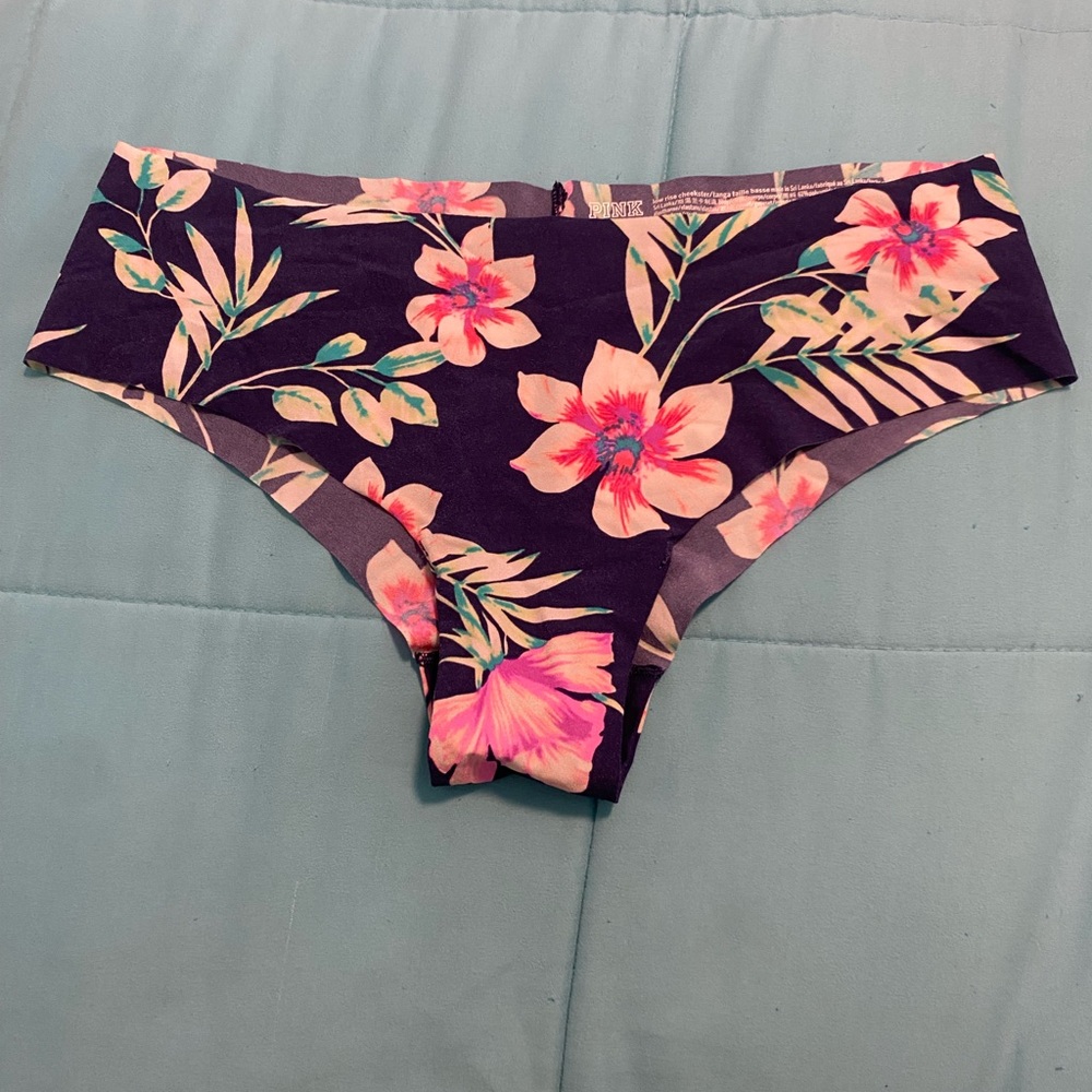 Victoria's Secret Pink Floral Bikini Bottoms